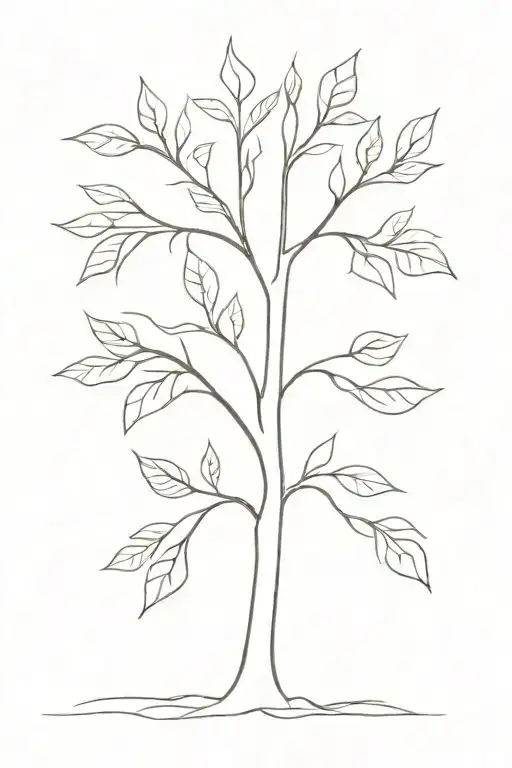 Tree With 1 Leaf