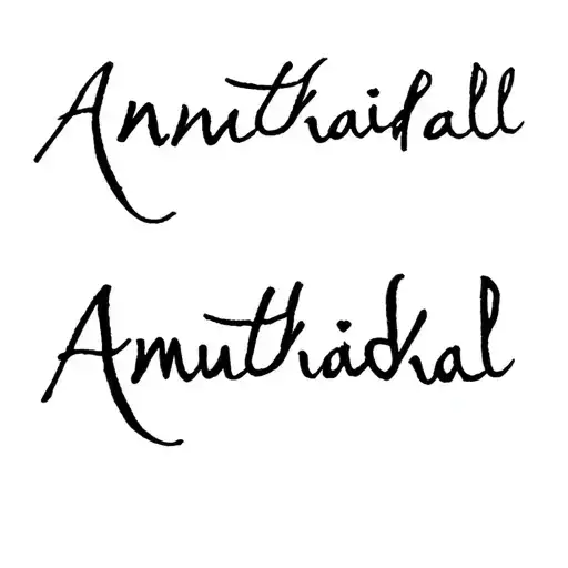 Amuthaidhal Name Writtenin Tamil Letters
