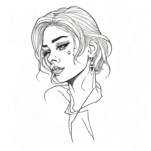 A Tattoo Representing Ill Be Okay Without A Boyfriend