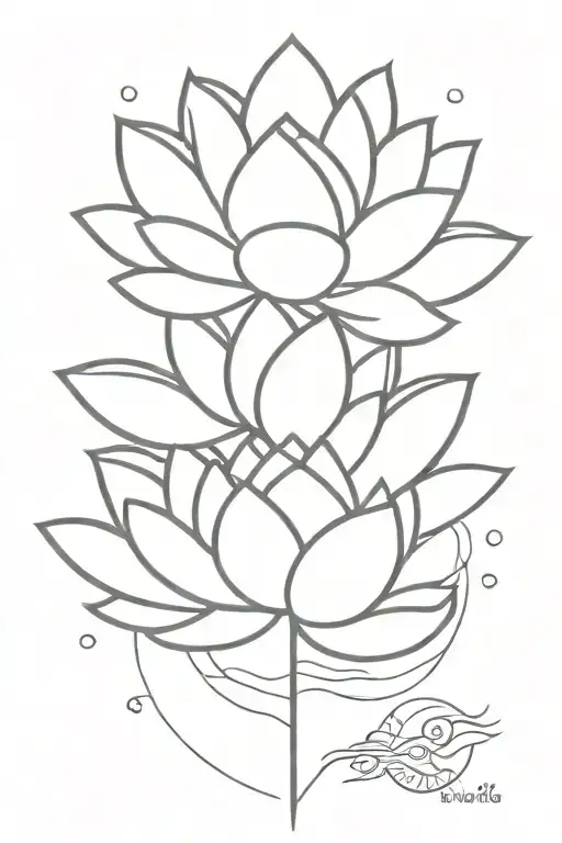 Sword Lotus Flower