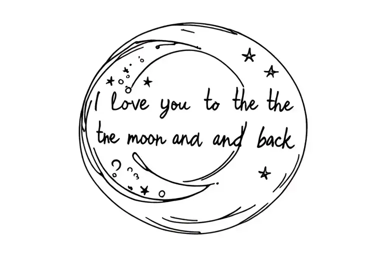 I Love You To The Moon And Back