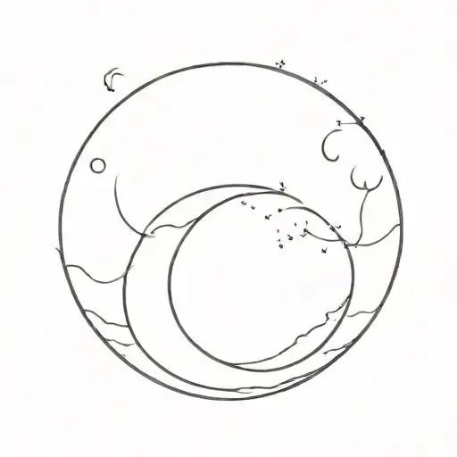 Two Moons Two Crescent