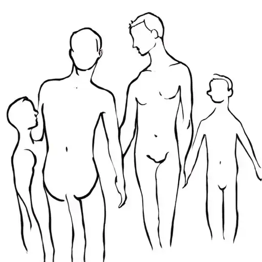 Husband And 3 Sons