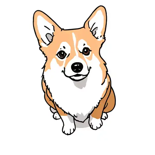 Cheddar The Fluff Corgi