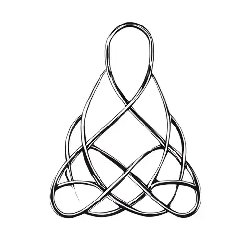 Celtic Knot Safety Pin