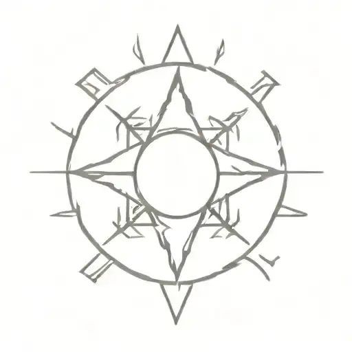 Vegvisir Rune Design
