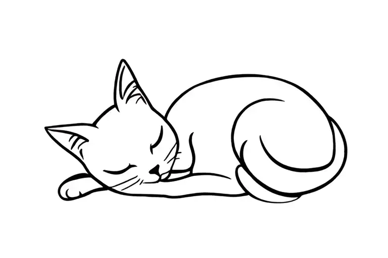 Sleeping Cat