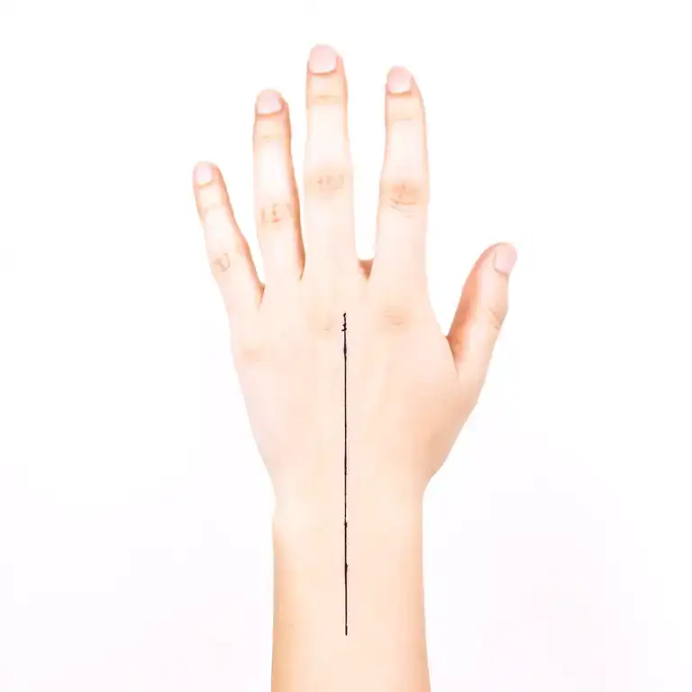A Minimalist Tattoo That Can Cover My Scar In My Right Hand