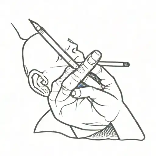 Ray Smoking A Cigarette