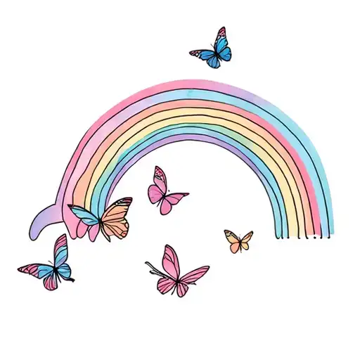 Butterflies And Rainbows