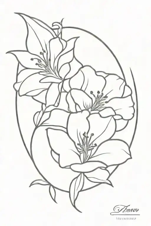 Loss Memorial Tattoo For Mum