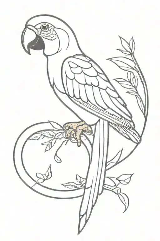 Parrot Perched