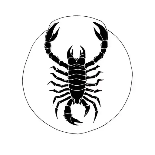 Scorpio Zodiac Sign Symbol