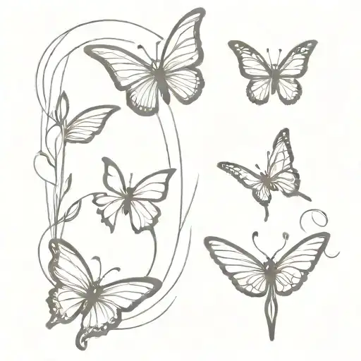 Cross And Butterfly