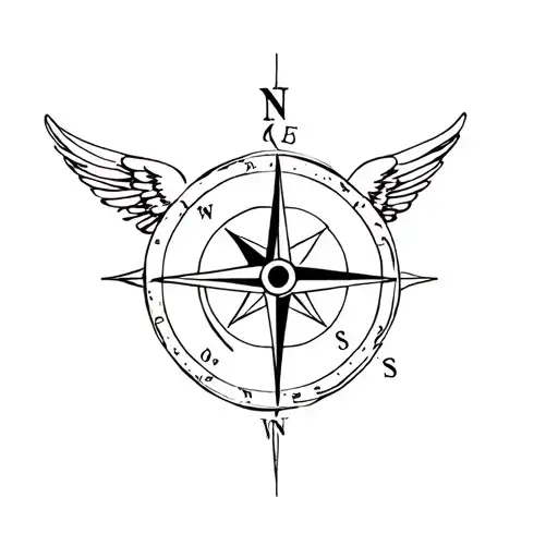 Compass And Angel