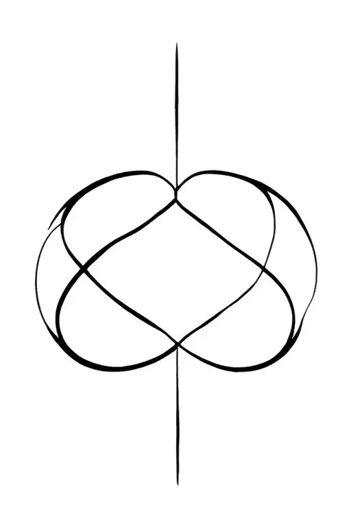 Infinity Loop Within A Mandela Design