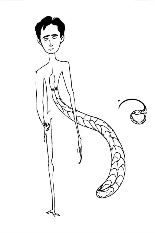 Neville Longbottom Stick Figure Killing Nagini