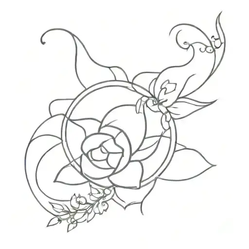 Spirtual Tattoo Design Inspired