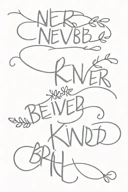 Never Be So Clever You Forget To Be Kind
