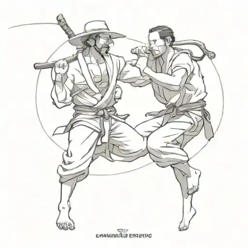 Jiu Jitsu And Law One Piece
