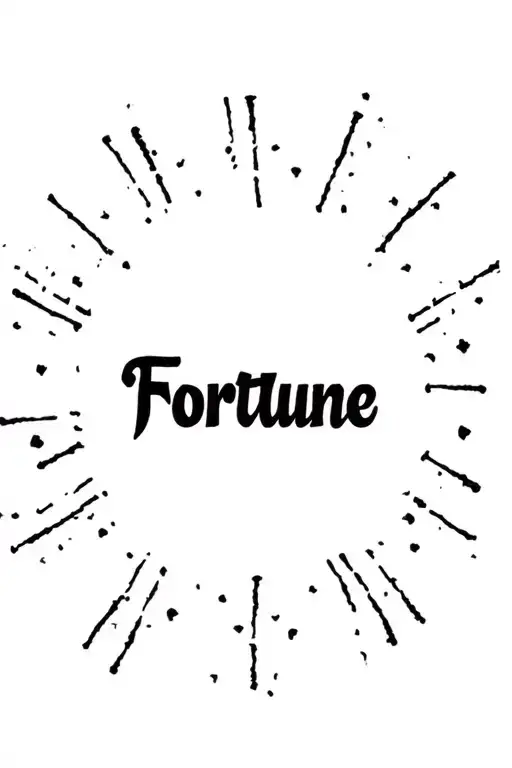 Fortune Helps Lettering