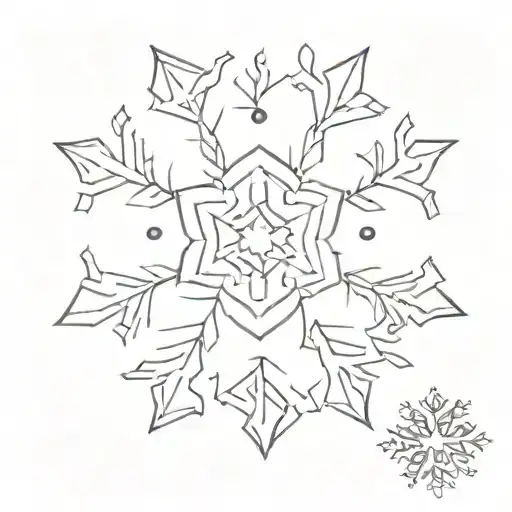 Snowflake Tattoo Winner