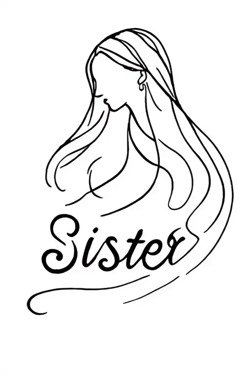 Sister Small Tatto