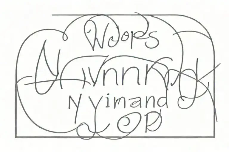 Words Nvrmnd