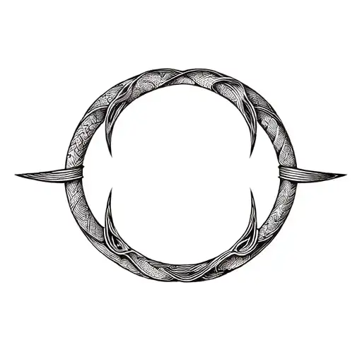 Janus God Ouroboros Snake Wrapped