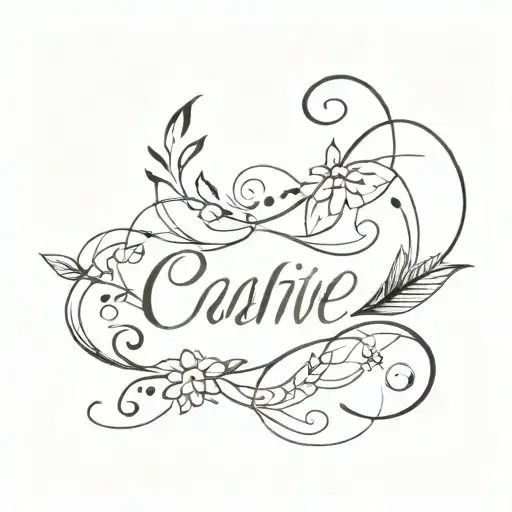 Name Tattoo Design