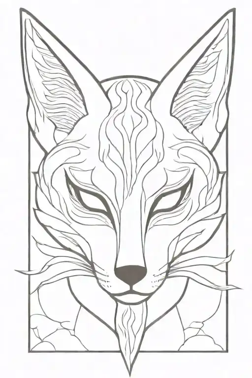 Kitsune Mask