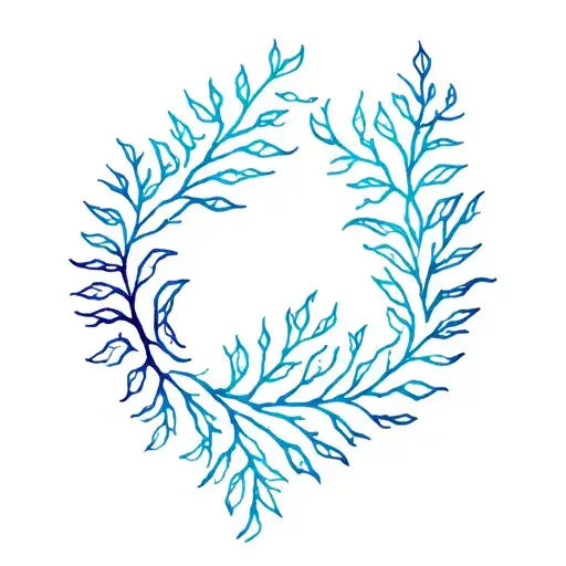 Eatherelal Zodiac Signs Seaweed Colorful But Blue