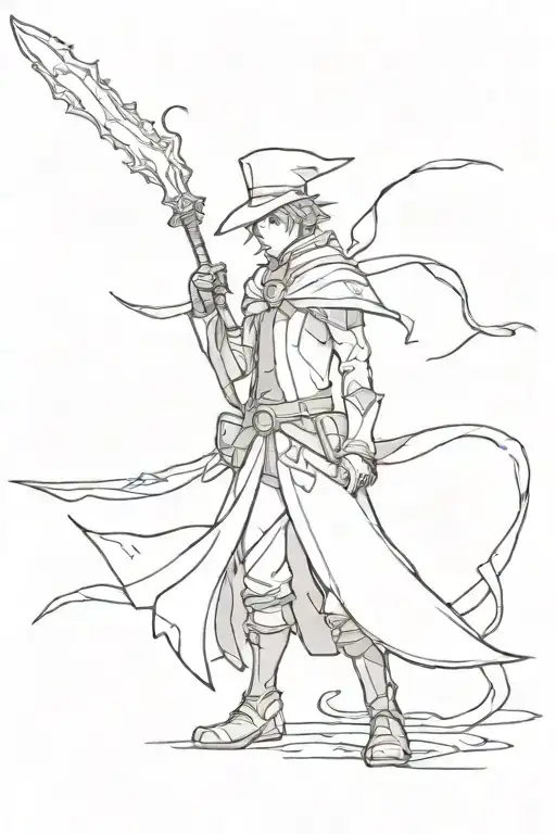 Red Mage Final Fantasy Scene