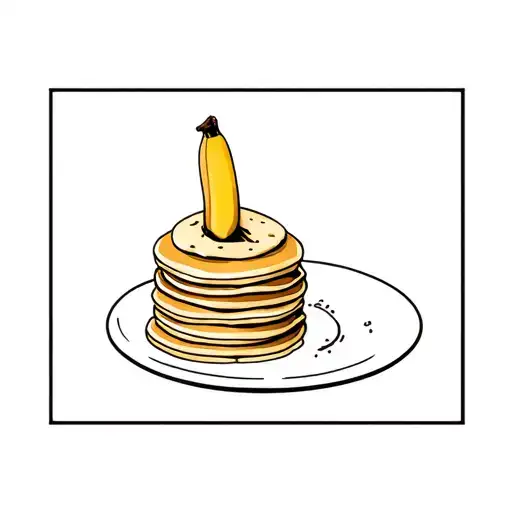 Banana Making Pancakes