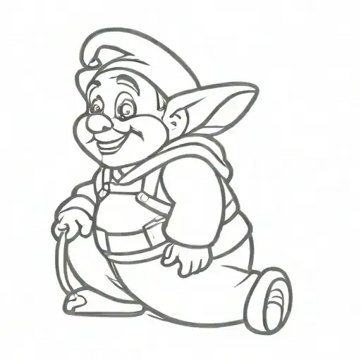 Dopey Dwarf From Snow White