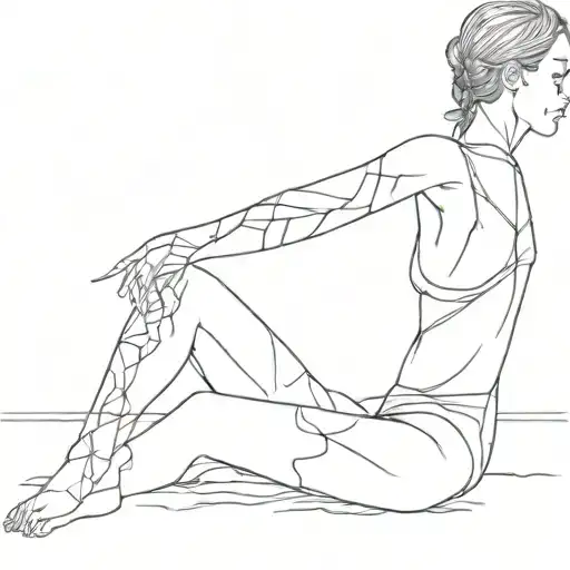 Girl After Burning Bridge Leading