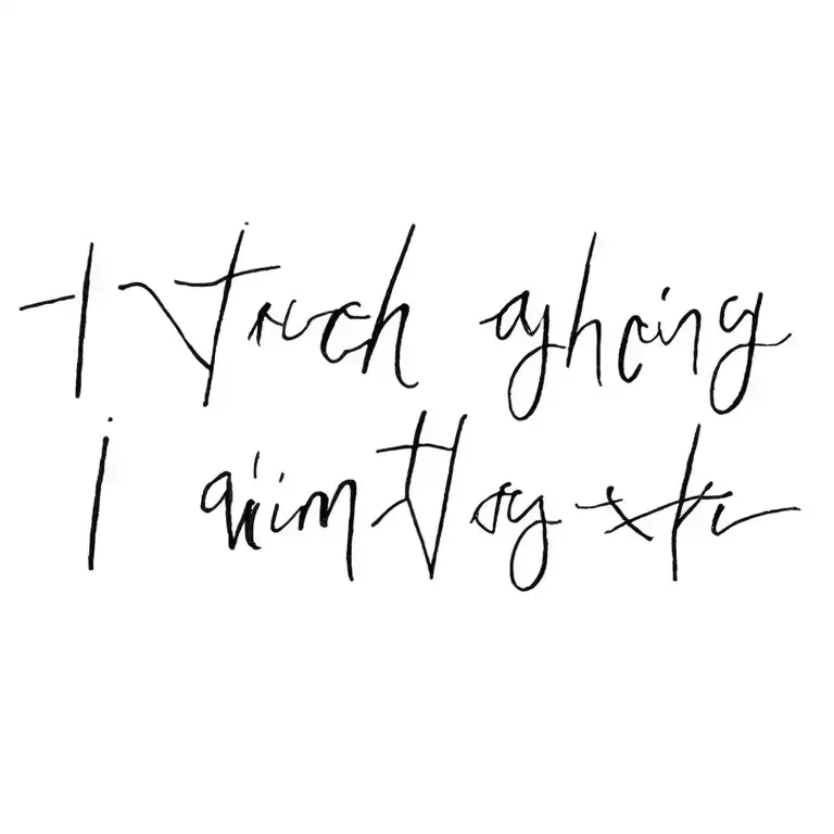 The Text Written On The Back Of The Waist Up To The Bottom