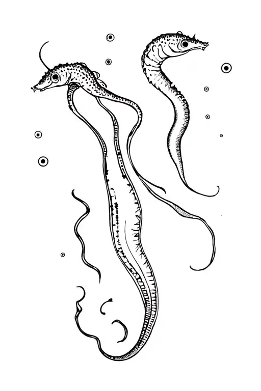 Diver With Nudibranch And Moray