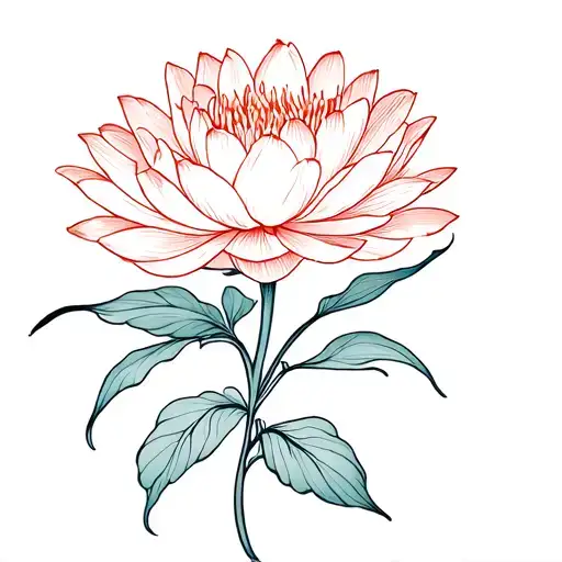 Marigold And Water Lily