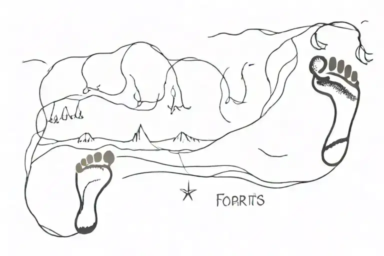 Footprints In The Sand Poem