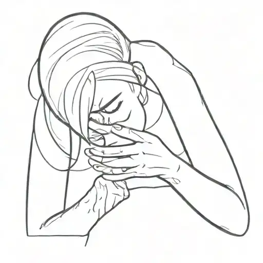 Depression Depicted As A Dark