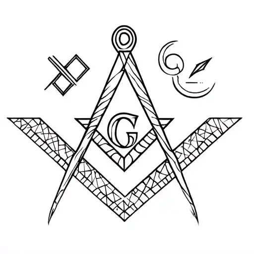 Encrypted Masonic Symbols