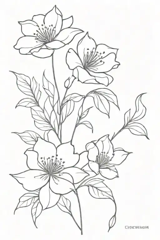 Flowers Blooming