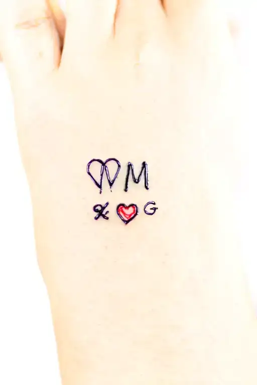 Kpop Group Heart With A M And A G