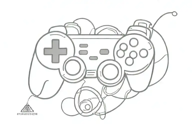 Glamour And Gaming Controller Transformed