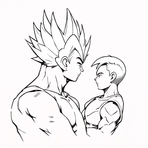 Vegeta And Son