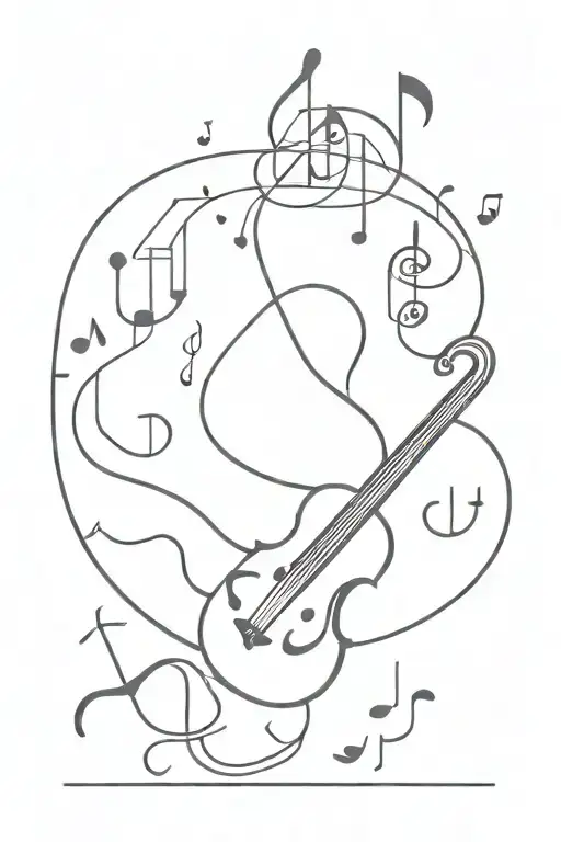 Musician And Music Symbols