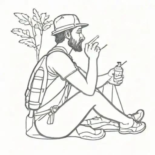 Hiking Partying Smoking Travelling Drinking
