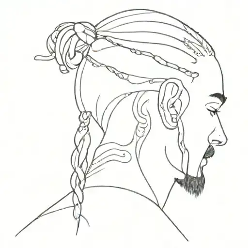 Man With Braids