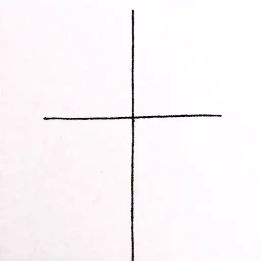 Simple Cross Or Line